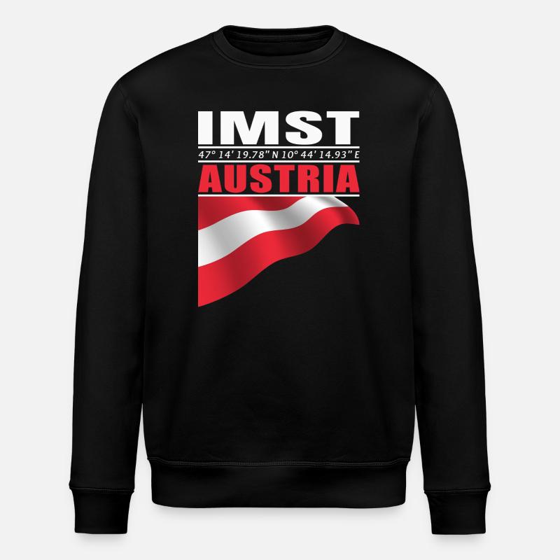 Imst - Sweat bio ROLLER Stanley/Stella Unisexe - noir