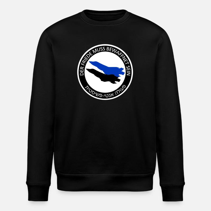 dfmbs_logo - Stanley/Stella Unisex Bio-Sweatshirt ROLLER - Schwarz