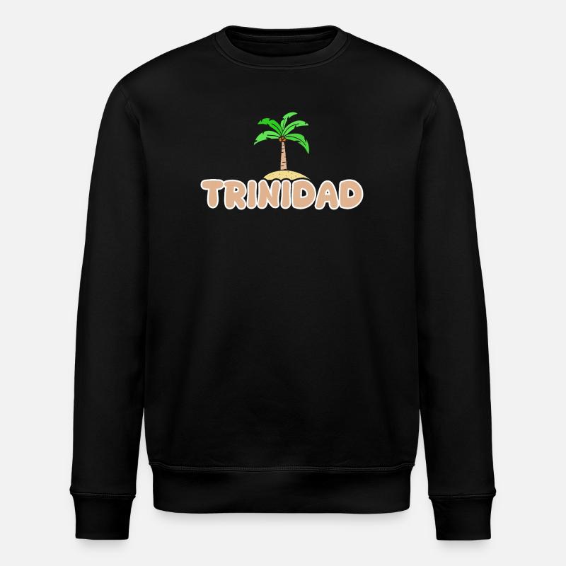 Trinidad Trinidad - Sweat bio ROLLER Stanley/Stella Unisexe - noir