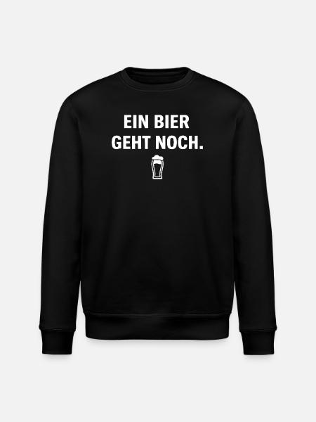 A beer is still possible. - Stanley/Stella ROLLER Unisex Organic Sweatshirt - black