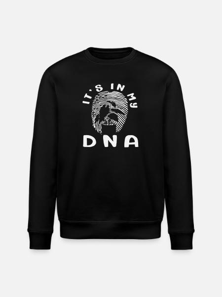 Dans mon ADN plant lover - Sweat bio ROLLER Stanley/Stella Unisexe - noir