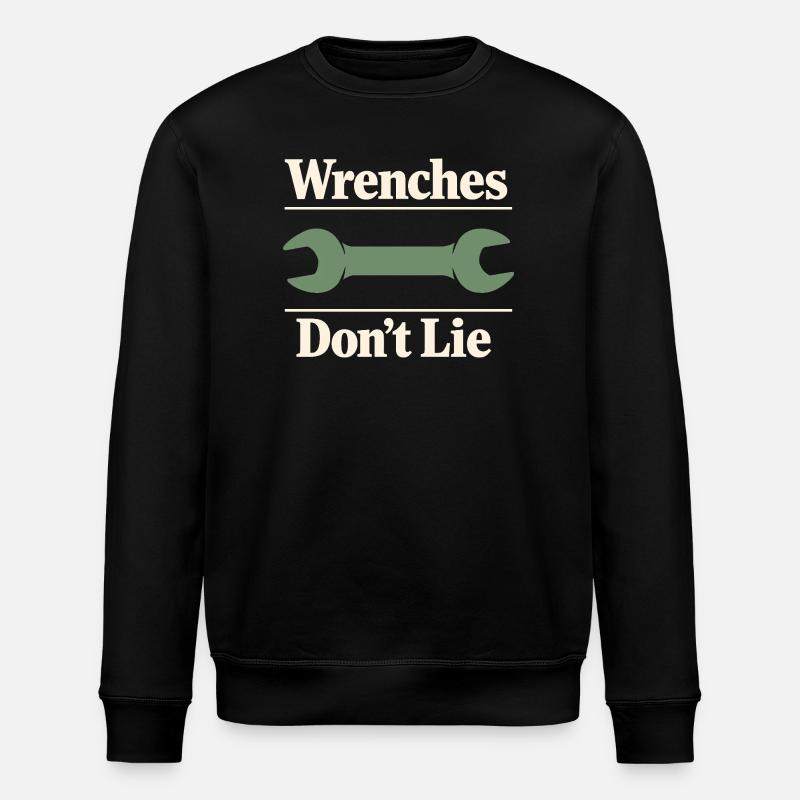 Traktormechaniker Dieselreparatur Tech - Stanley/Stella Unisex Bio-Sweatshirt ROLLER - Schwarz