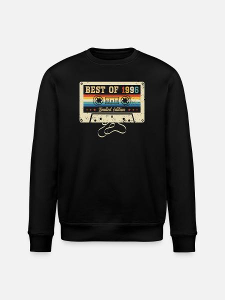 Best Of 1996 30th Birthday - Stanley/Stella Unisex Bio-Sweatshirt ROLLER - Schwarz