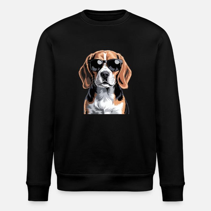 Beagle - Sweat bio ROLLER Stanley/Stella Unisexe - noir