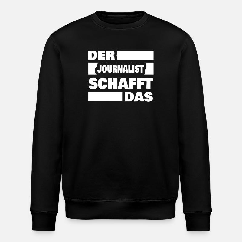 Journalist - Stanley/Stella Unisex Bio-Sweatshirt ROLLER - Schwarz
