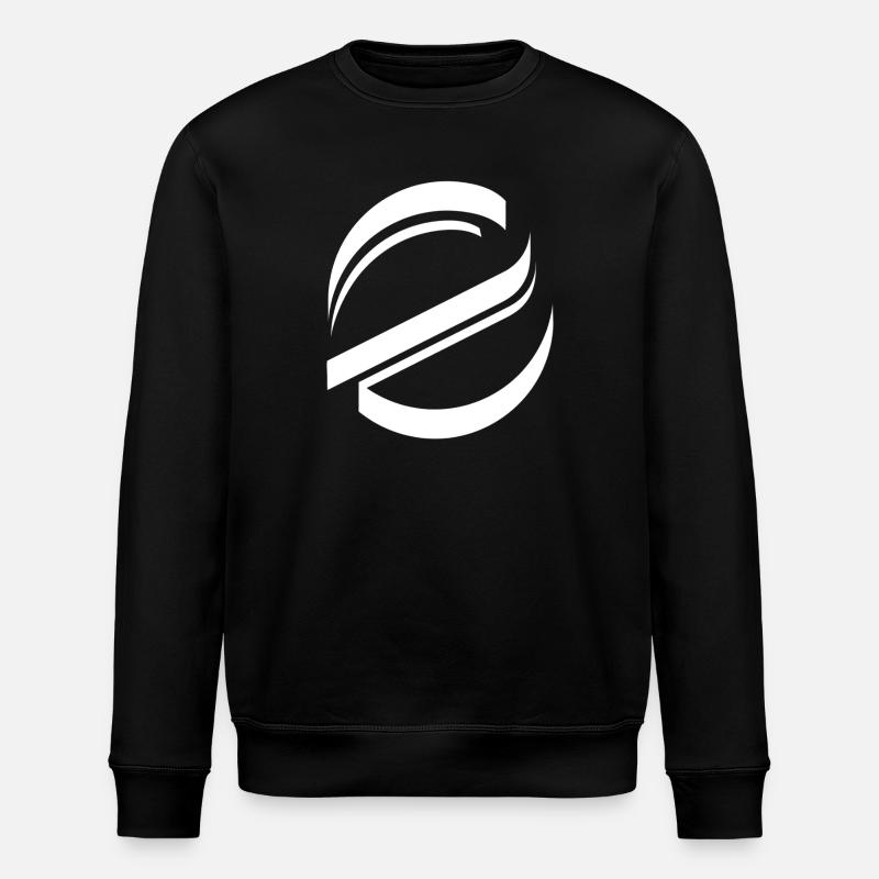 Logo - Stanley/Stella ROLLER Unisex Organic Sweatshirt - black