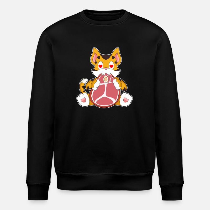 Viande de tigre - Sweat bio ROLLER Stanley/Stella Unisexe - noir