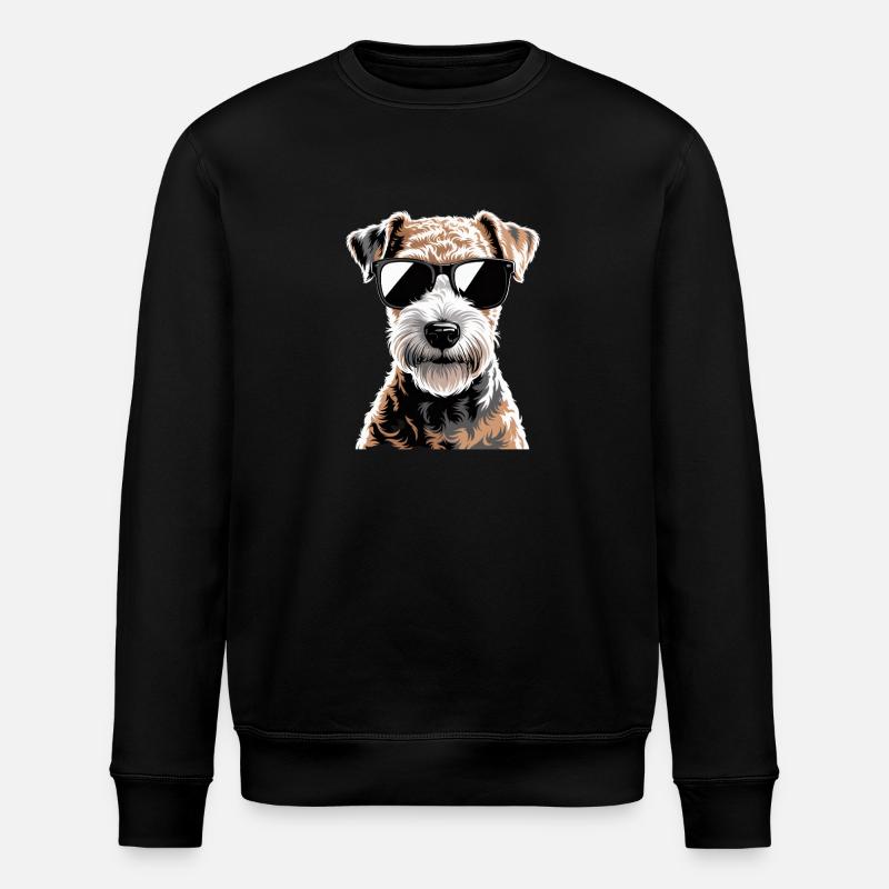 Lakeland Terrier - Sweat bio ROLLER Stanley/Stella Unisexe - noir