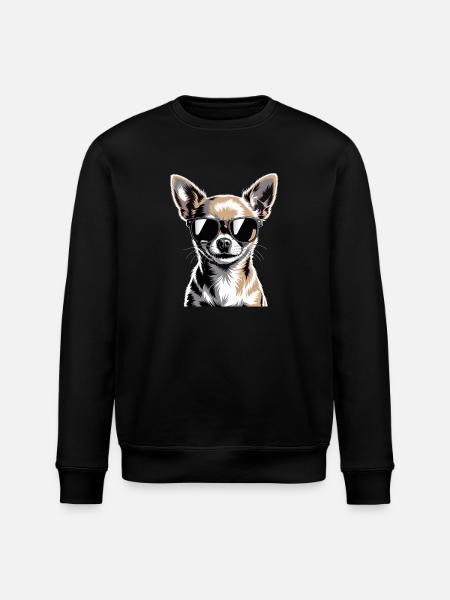 Chihuahua - Stanley/Stella ROLLER Unisex Organic Sweatshirt - black