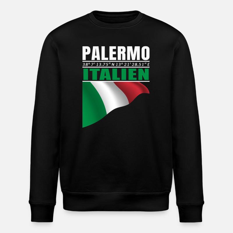 Palerme - Sweat bio ROLLER Stanley/Stella Unisexe - noir