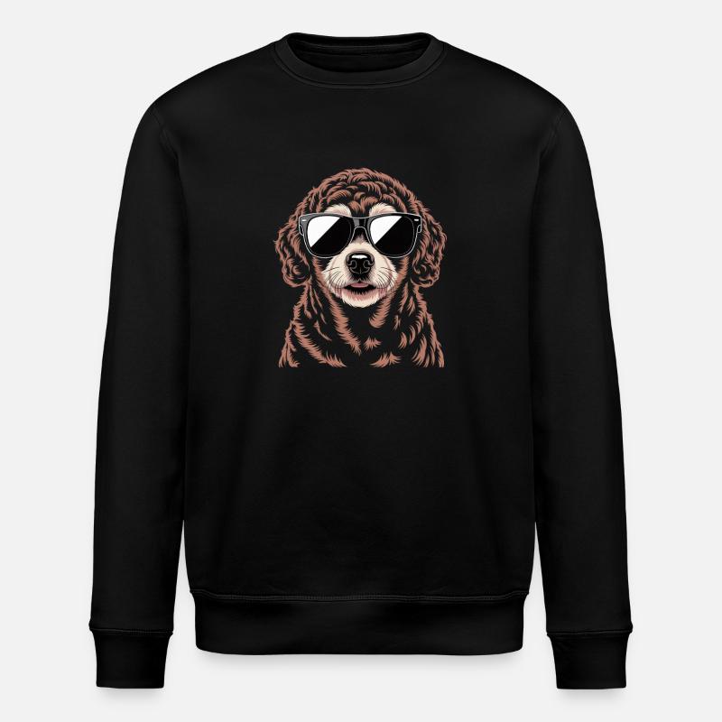 Bergamo - Stanley/Stella ROLLER Unisex Organic Sweatshirt - black