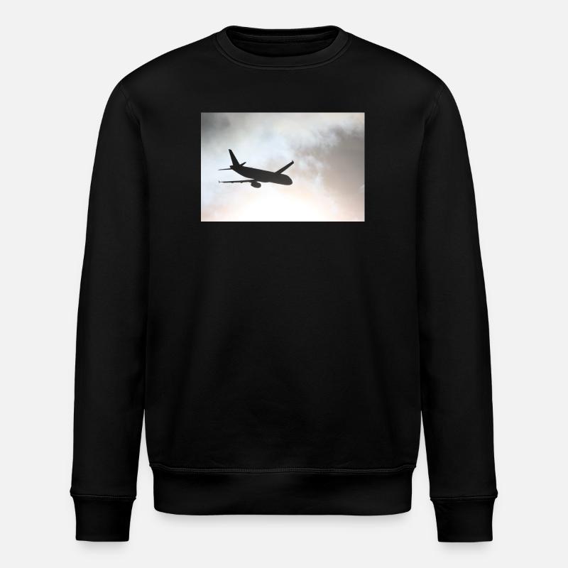 Das Phantom am Himmel - Stanley/Stella Unisex Bio-Sweatshirt ROLLER - Schwarz