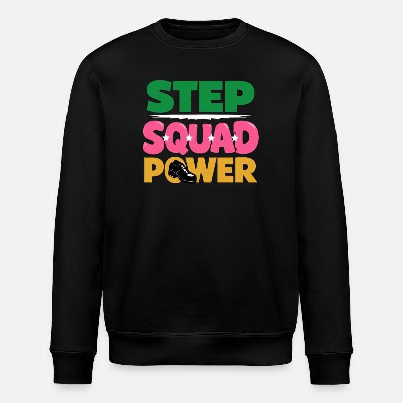 Irish Dance Step-dancing Celtic Fan - Stanley/Stella ROLLER Unisex Organic Sweatshirt - black