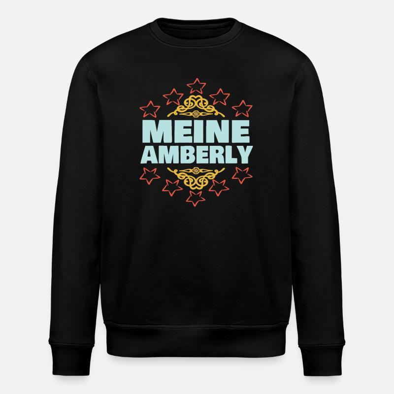 Maedchen Amberly - Stanley/Stella Unisex Bio-Sweatshirt ROLLER - Schwarz