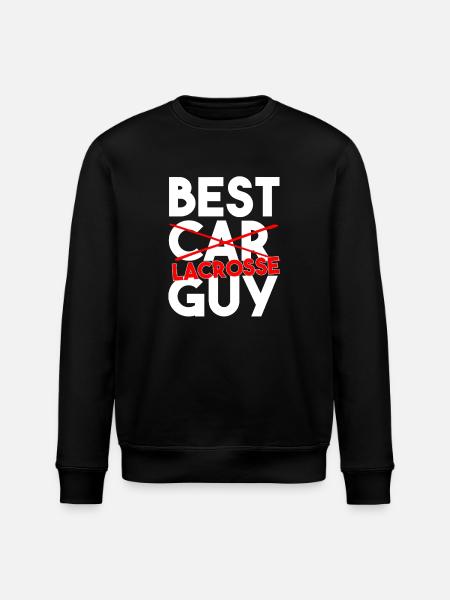 Bester Lacrosse-Sportspieler-Trainer - Stanley/Stella Unisex Bio-Sweatshirt ROLLER - Schwarz
