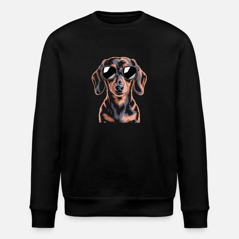 Teckel - Sweat bio ROLLER Stanley/Stella Unisexe - noir