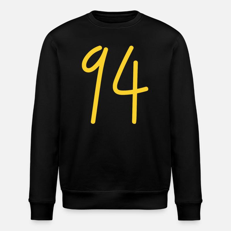 94 - Stanley/Stella ROLLER Unisex Organic Sweatshirt - black