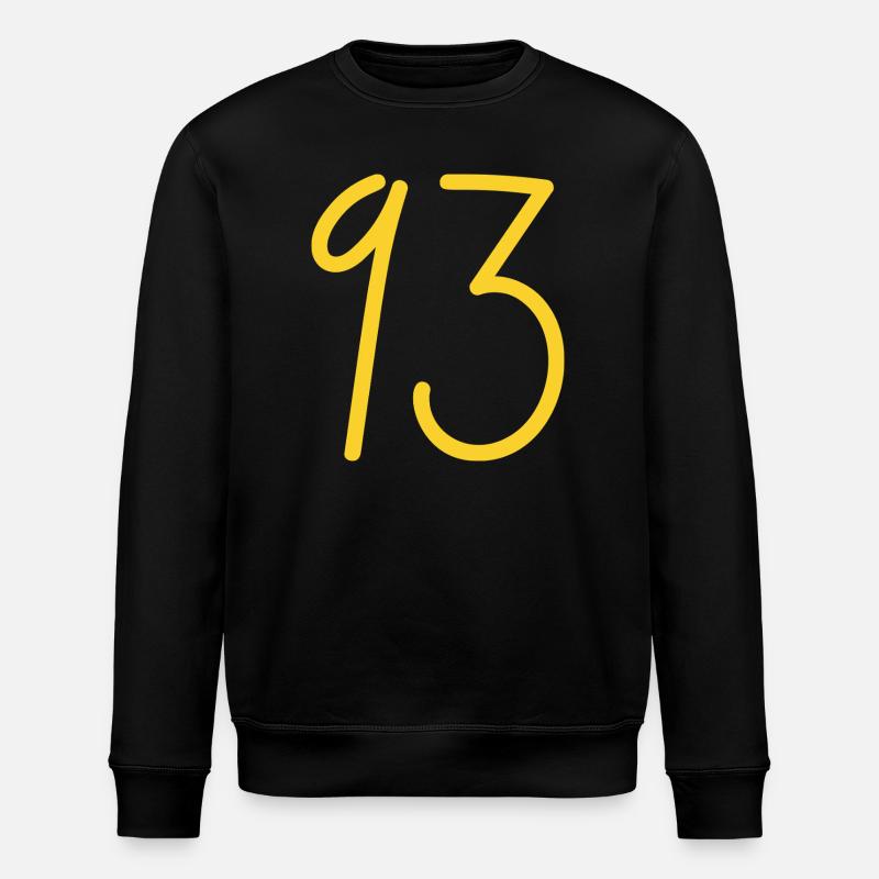 93 - Stanley/Stella ROLLER Unisex Organic Sweatshirt - black