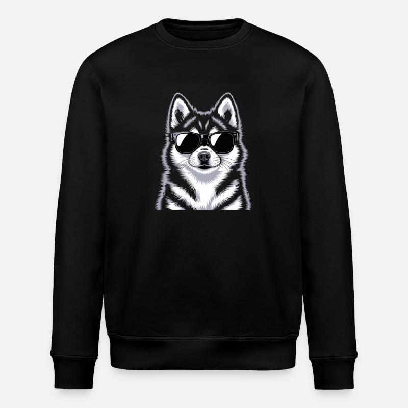Pomsky - Sweat bio ROLLER Stanley/Stella Unisexe - noir