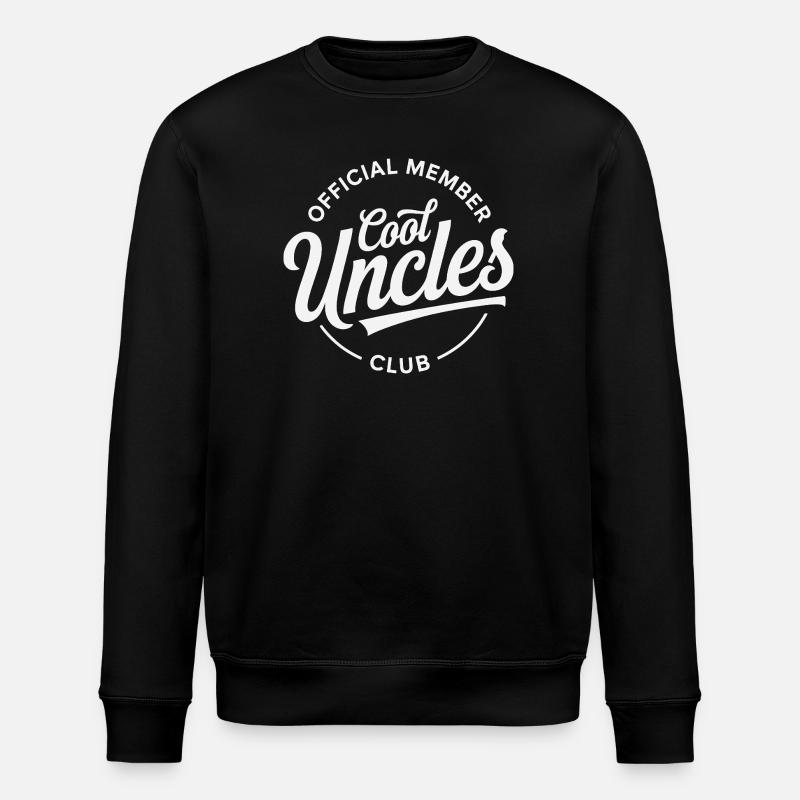 Cool Uncles Club - Stanley/Stella ROLLER Unisex Organic Sweatshirt - black