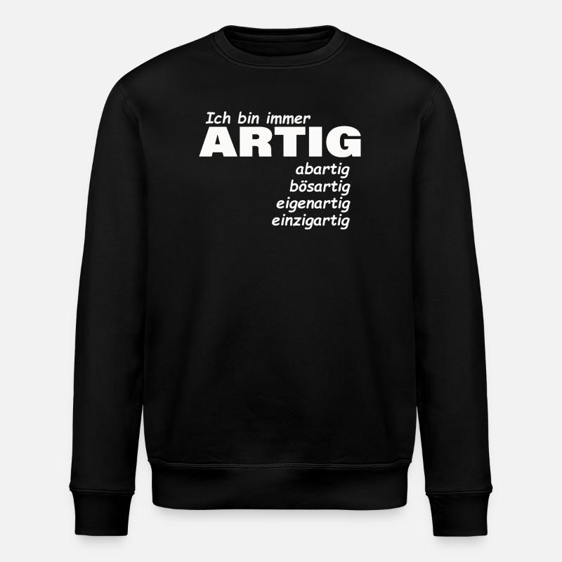 good - Stanley/Stella ROLLER Unisex Organic Sweatshirt - black