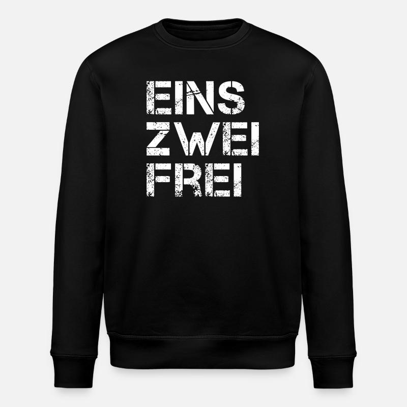 Un Deux Gratuit - Sweat bio ROLLER Stanley/Stella Unisexe - noir