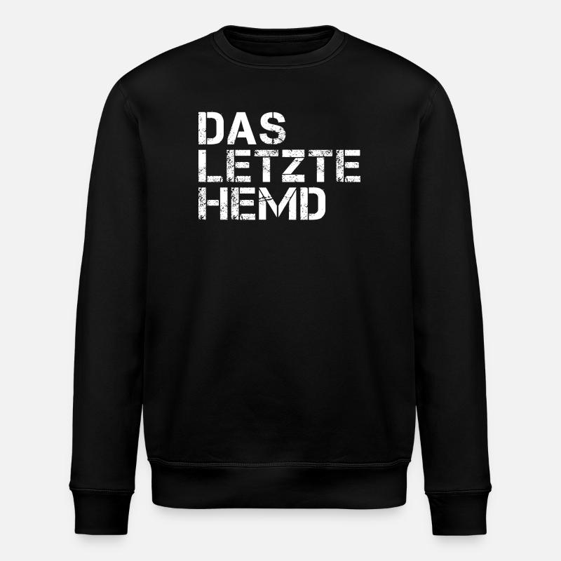 La Dernière Chemise - Sweat bio ROLLER Stanley/Stella Unisexe - noir