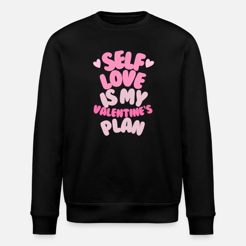 L’amour de soi pour la Saint-Valentin - Sweat bio ROLLER Stanley/Stella Unisexe - noir