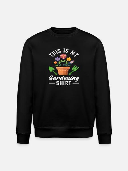 Plant Lover Succulent This is - Stanley/Stella ROLLER Unisex Organic Sweatshirt - black