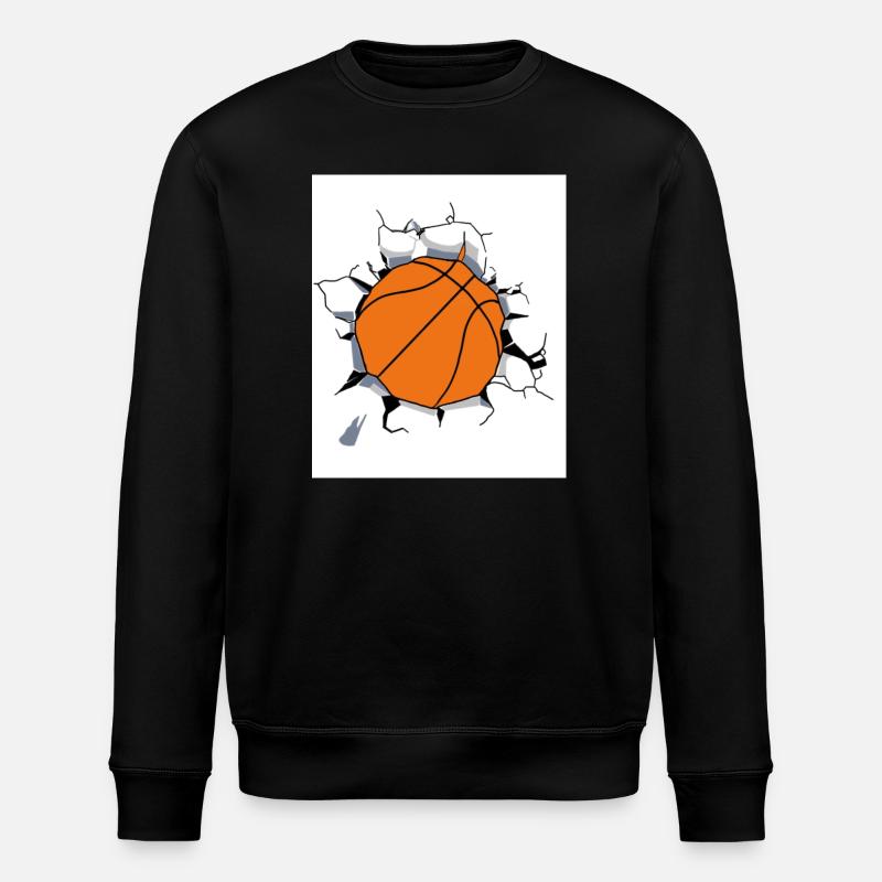 Basket - Sweat bio ROLLER Stanley/Stella Unisexe - noir