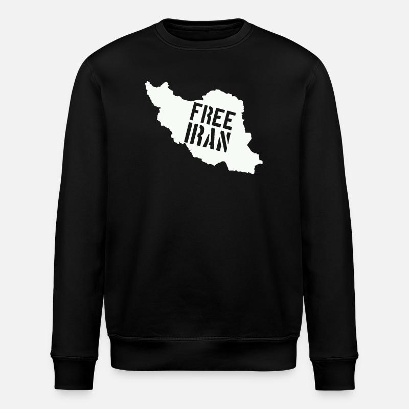 Iran Liberté Iran Libérer l’Iran - Sweat bio ROLLER Stanley/Stella Unisexe - noir
