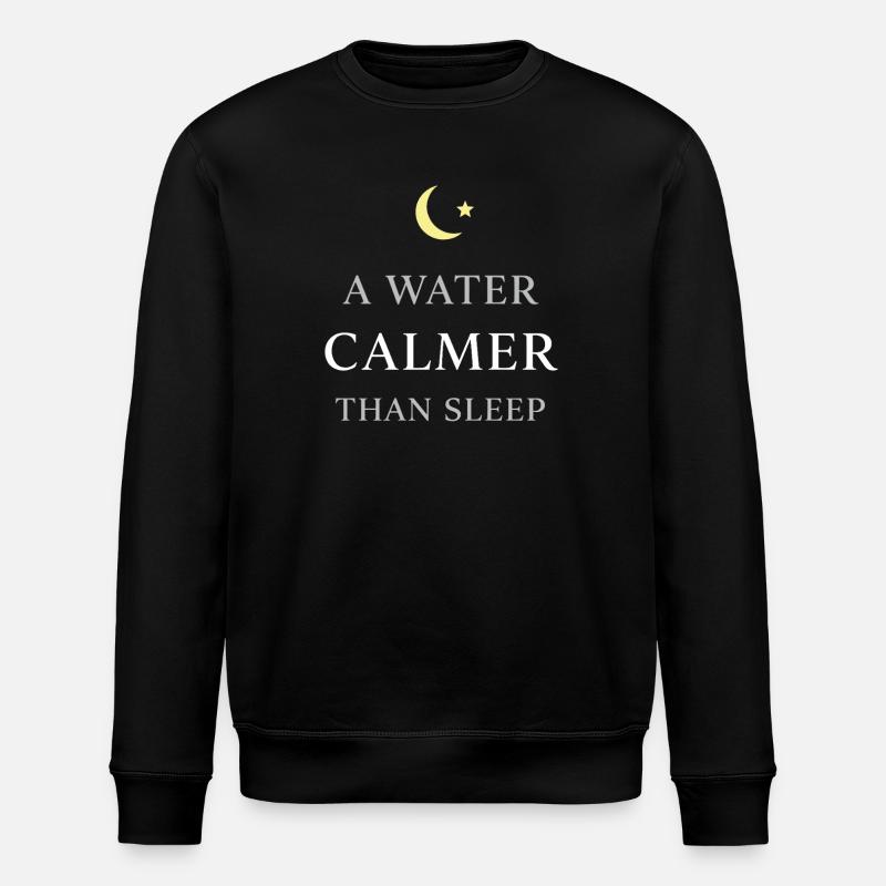 Nachtbootfahren Mit - Stanley/Stella Unisex Bio-Sweatshirt ROLLER - Schwarz