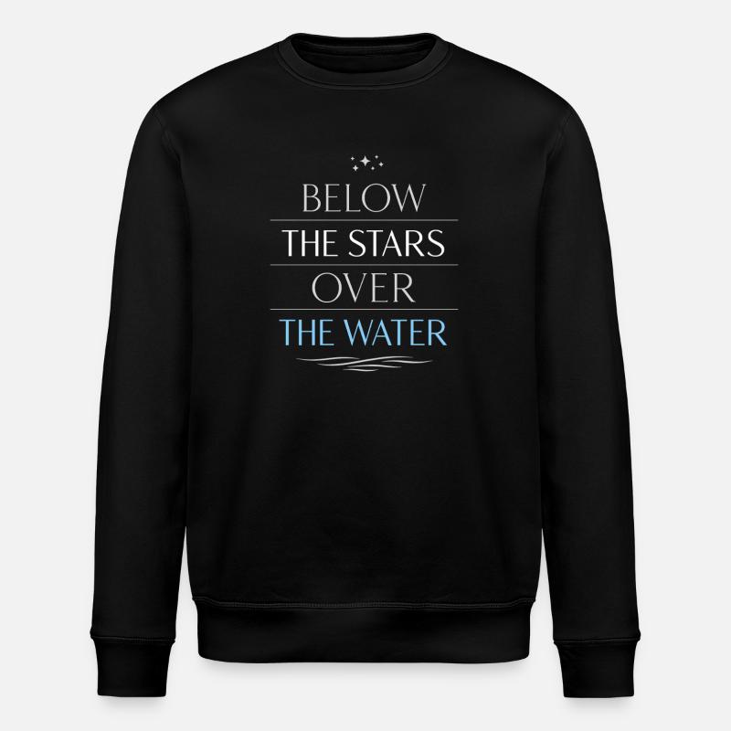 Navigation de nuit avec - Sweat bio ROLLER Stanley/Stella Unisexe - noir