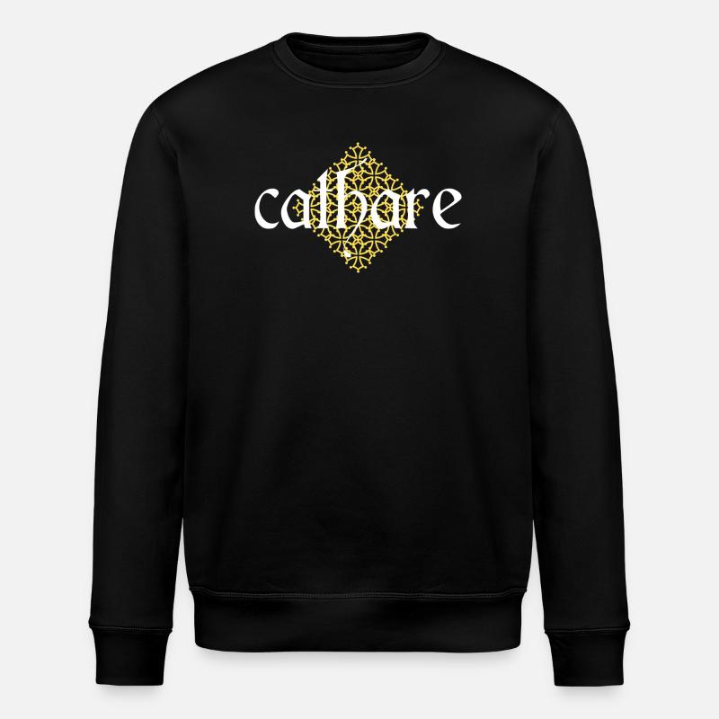 Katharer - Stanley/Stella Unisex Bio-Sweatshirt ROLLER - Schwarz