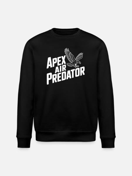 Apex Air Predator - Stanley/Stella ROLLER Unisex Organic Sweatshirt - black