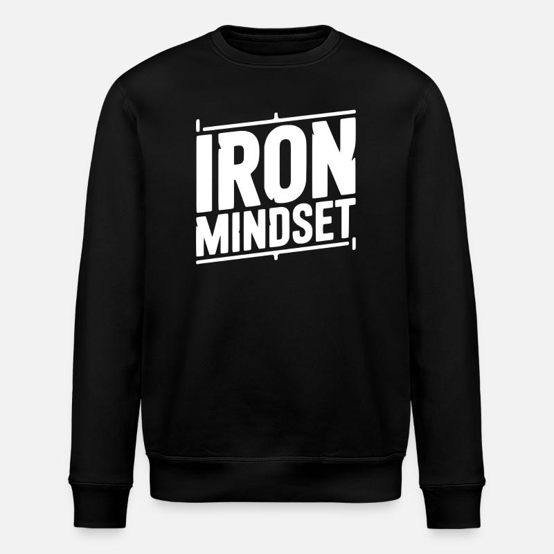 Iron Mindset - Stanley/Stella ROLLER Unisex Organic Sweatshirt - black