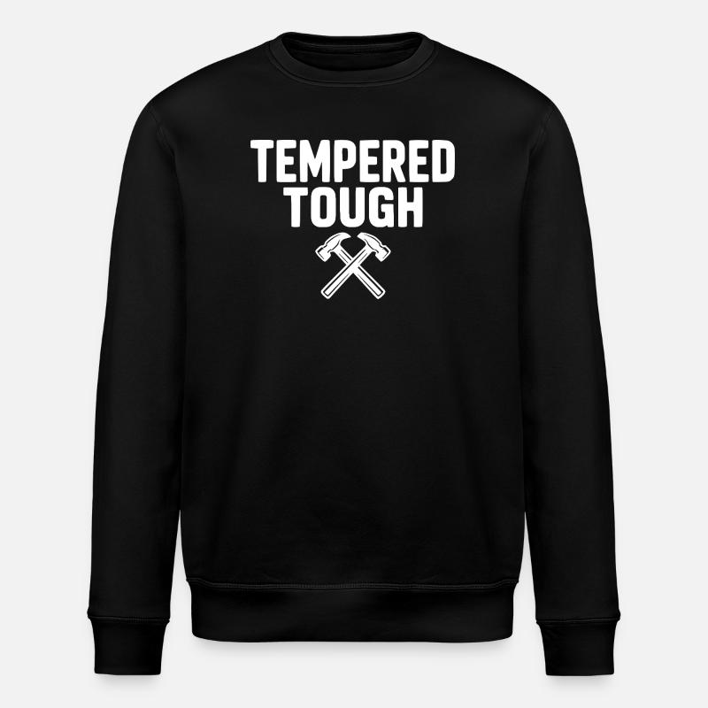 Tempered Tough - Stanley/Stella ROLLER Unisex Organic Sweatshirt - black