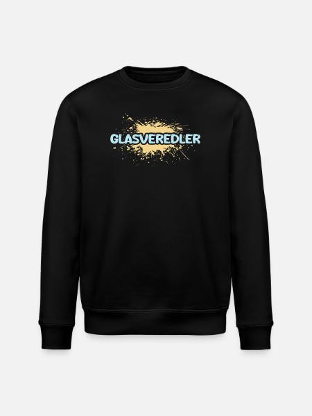 Gift for glass finisher - Stanley/Stella ROLLER Unisex Organic Sweatshirt - black