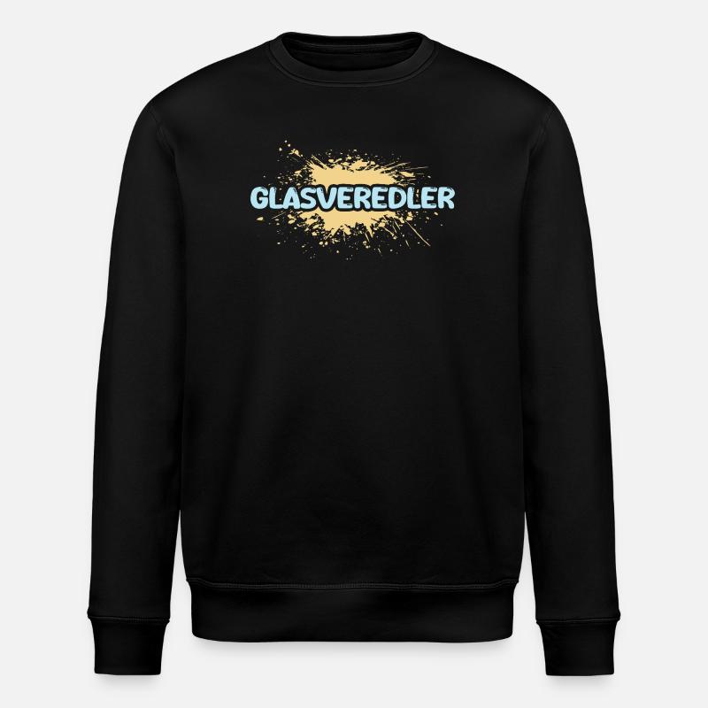 Cadeau pour finisseur en verre - Sweat bio ROLLER Stanley/Stella Unisexe - noir