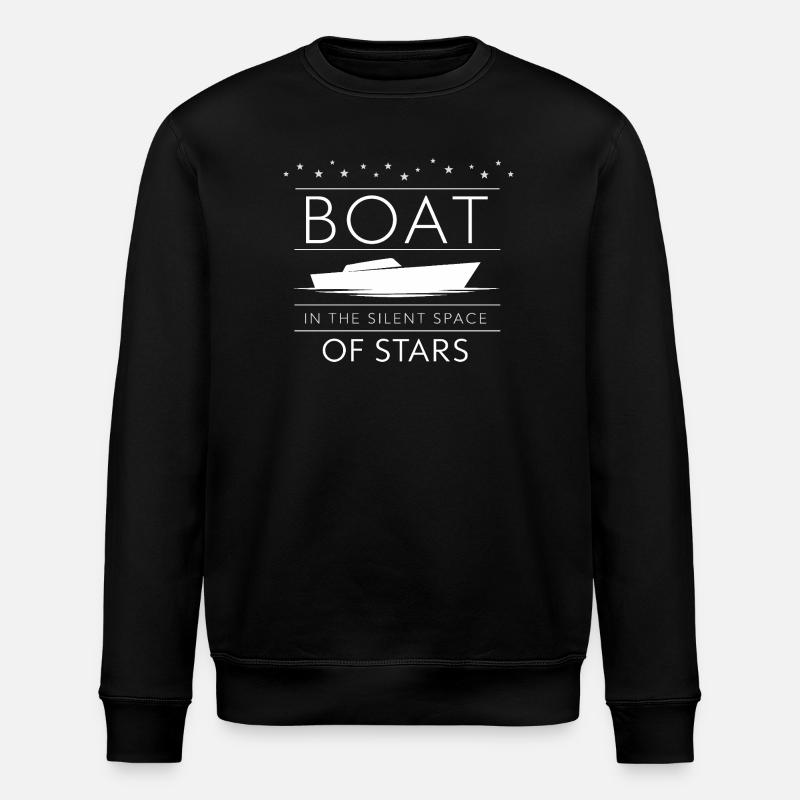 Navigation de nuit avec - Sweat bio ROLLER Stanley/Stella Unisexe - noir