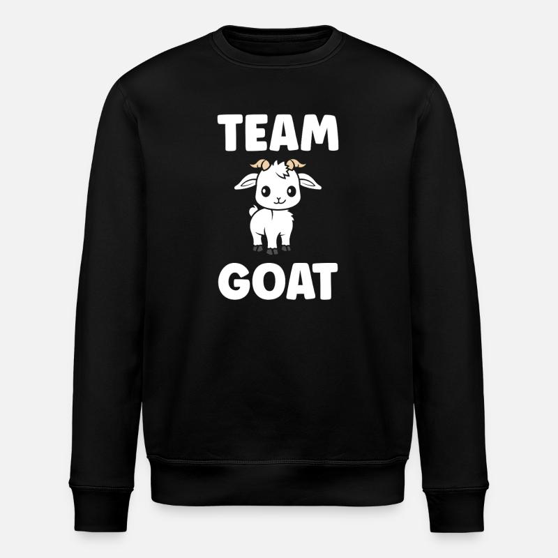 Team Goat Illustration Mignon - Sweat bio ROLLER Stanley/Stella Unisexe - noir