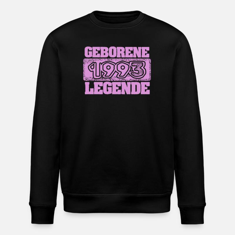 Légendaire 1993 - Sweat bio ROLLER Stanley/Stella Unisexe - noir