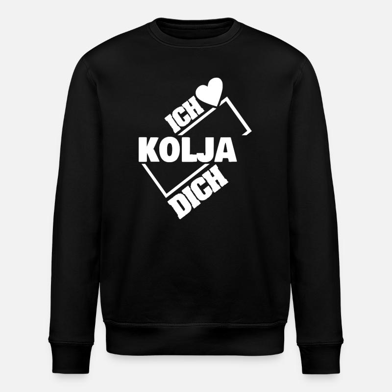 Gift for Kolja - Stanley/Stella ROLLER Unisex Organic Sweatshirt - black