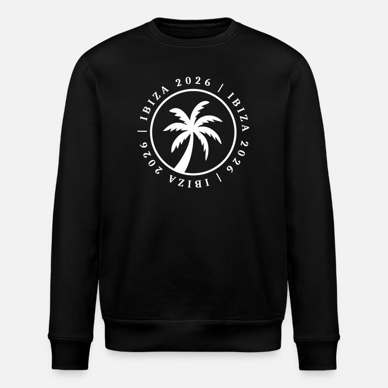 Ibiza 2026 - Stanley/Stella Unisex Bio-Sweatshirt ROLLER - Schwarz