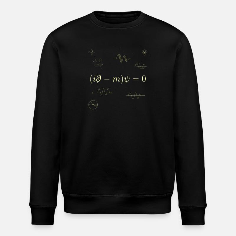 Quantum equation - Stanley/Stella ROLLER Unisex Organic Sweatshirt - black