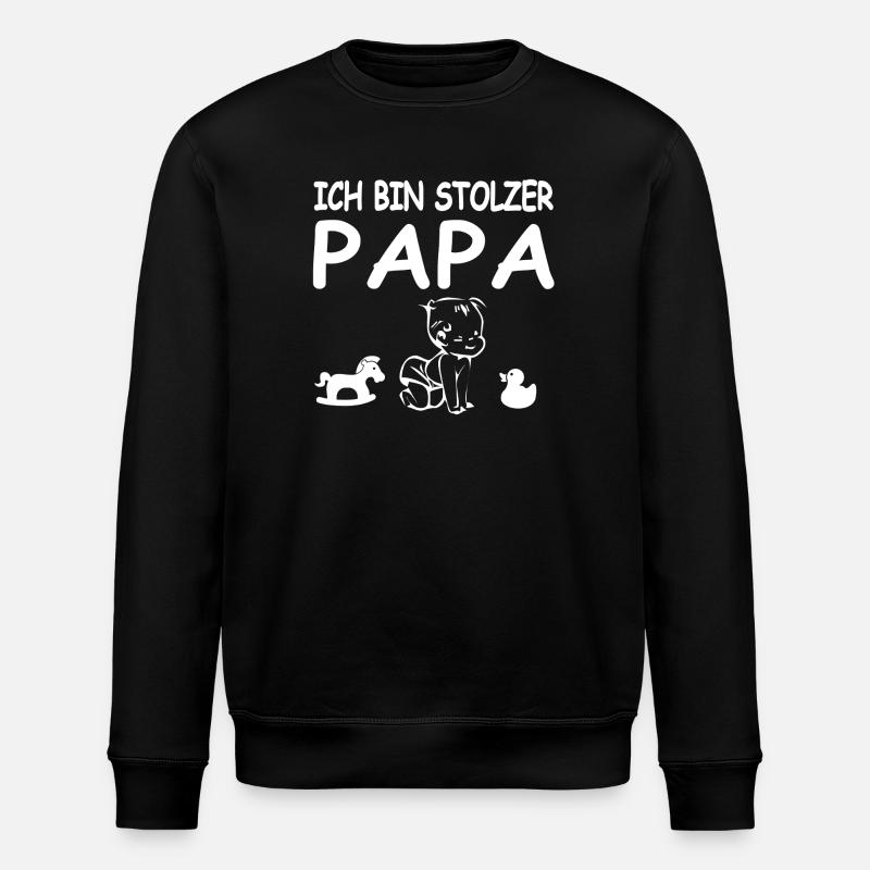 Dad - Stanley/Stella ROLLER Unisex Organic Sweatshirt - black