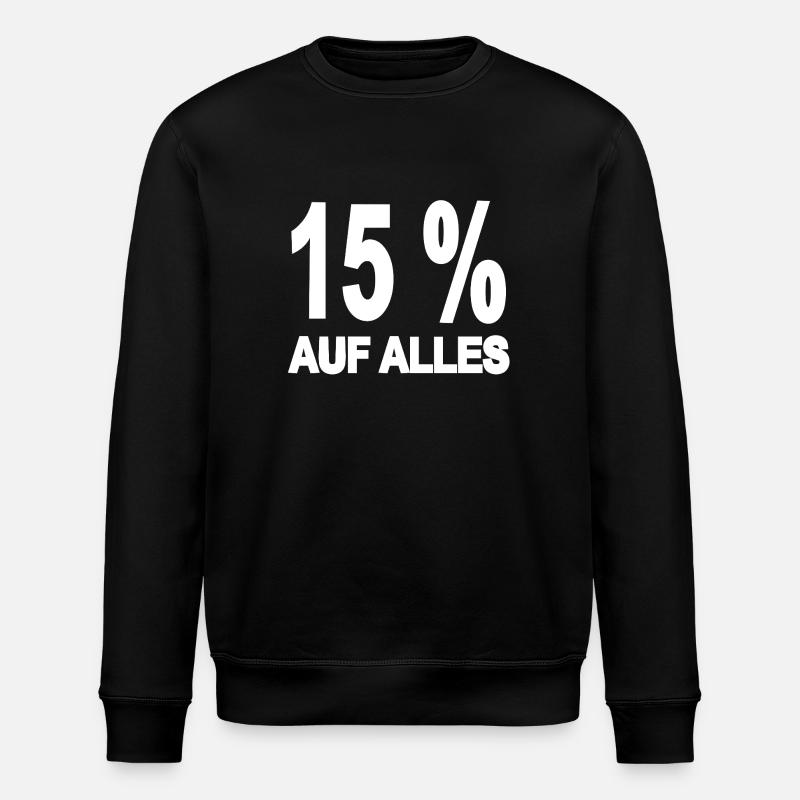 Discount - Stanley/Stella ROLLER Unisex Organic Sweatshirt - black