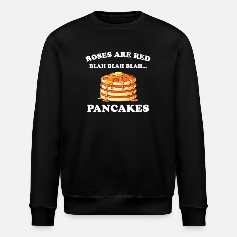 Les roses sont rouges – Crêpes - Sweat bio ROLLER Stanley/Stella Unisexe - noir