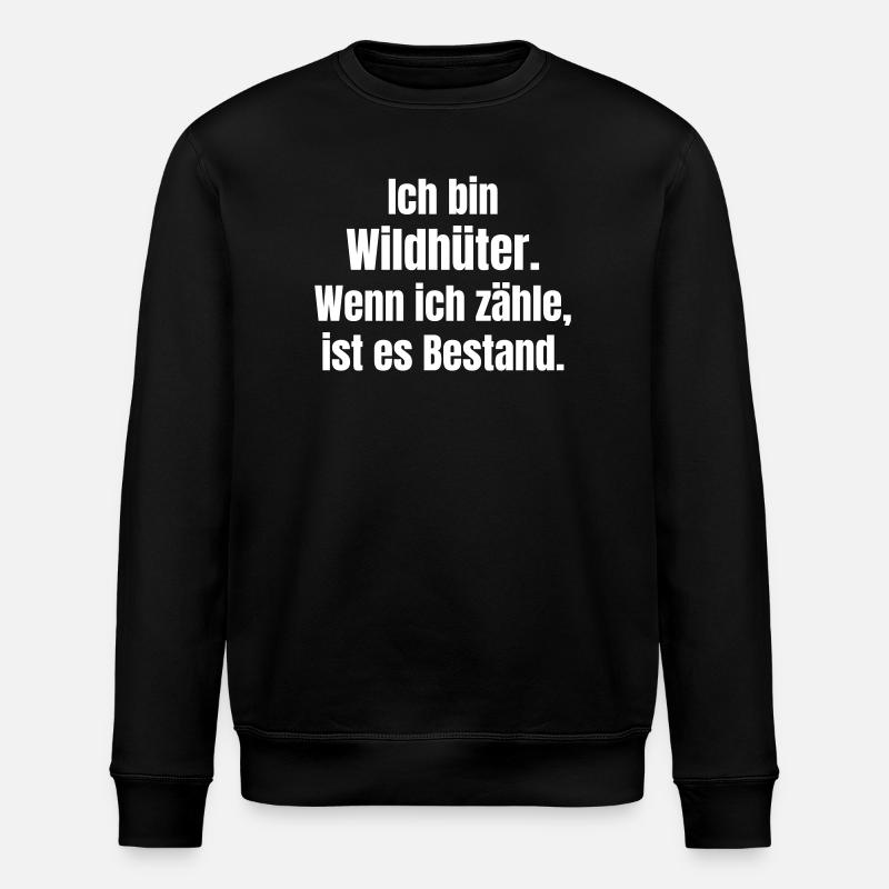 Gamekeeper Inventory Counter - Stanley/Stella ROLLER Unisex Organic Sweatshirt - black