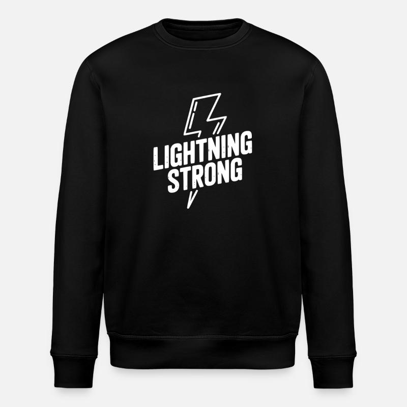 Blitzstark - Stanley/Stella Unisex Bio-Sweatshirt ROLLER - Schwarz